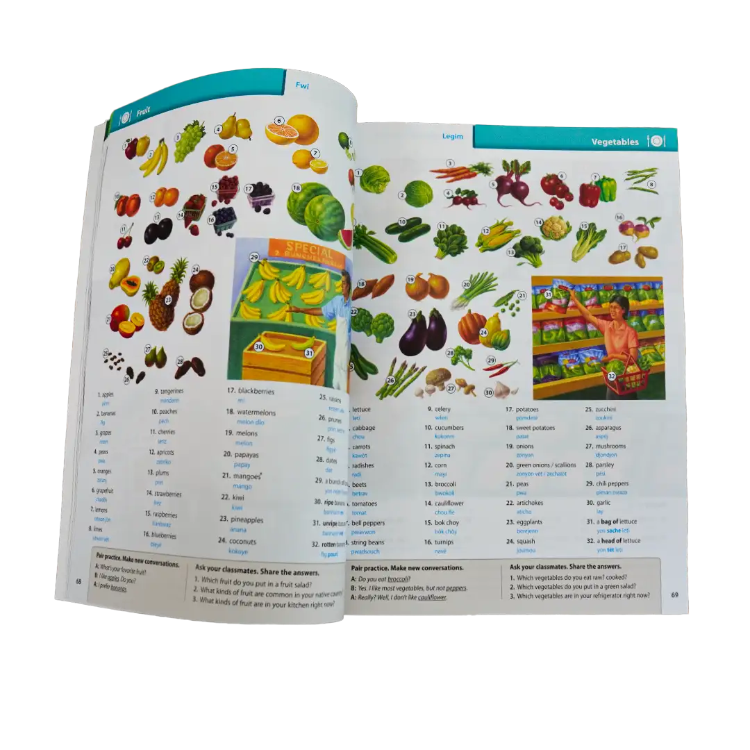 Dictionnaire illustré Oxford anglais-haïtien