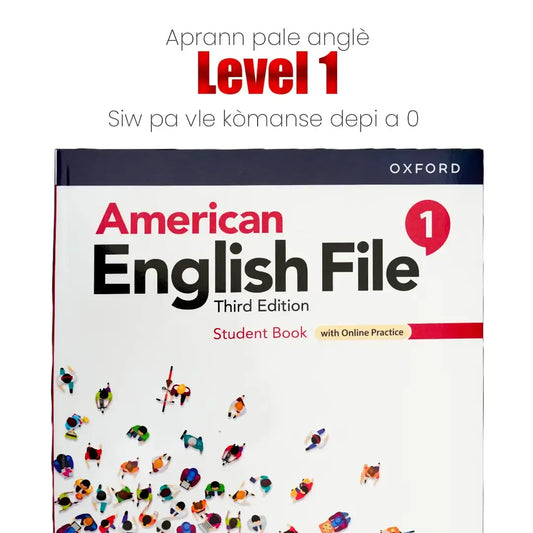 Fichier d'anglais américain (niveau 1)